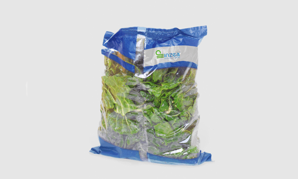 Biopolímeros de INZEA compostables para el envasado rápido.