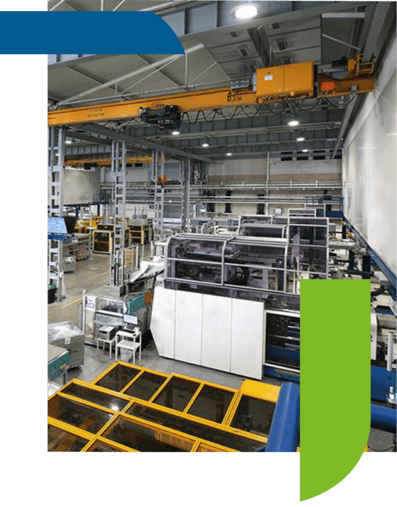 Significant investments in a new production area with advanced injection moulding machines enable us to manufacture high-quality components within NUREL's facility.