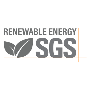 100% Renewable Energy Certification (SGS)